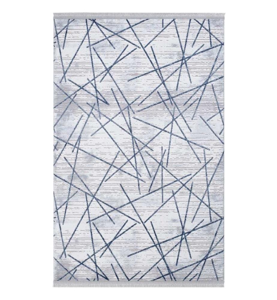 Tappeto, 120 x 500, blu, 100% acrilico