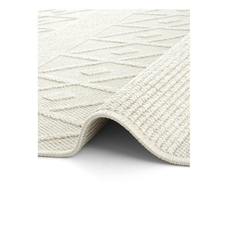 Tapis, 120 x 450, crème, 90 % POLYPROPYLÈNE / 10 % JUTE