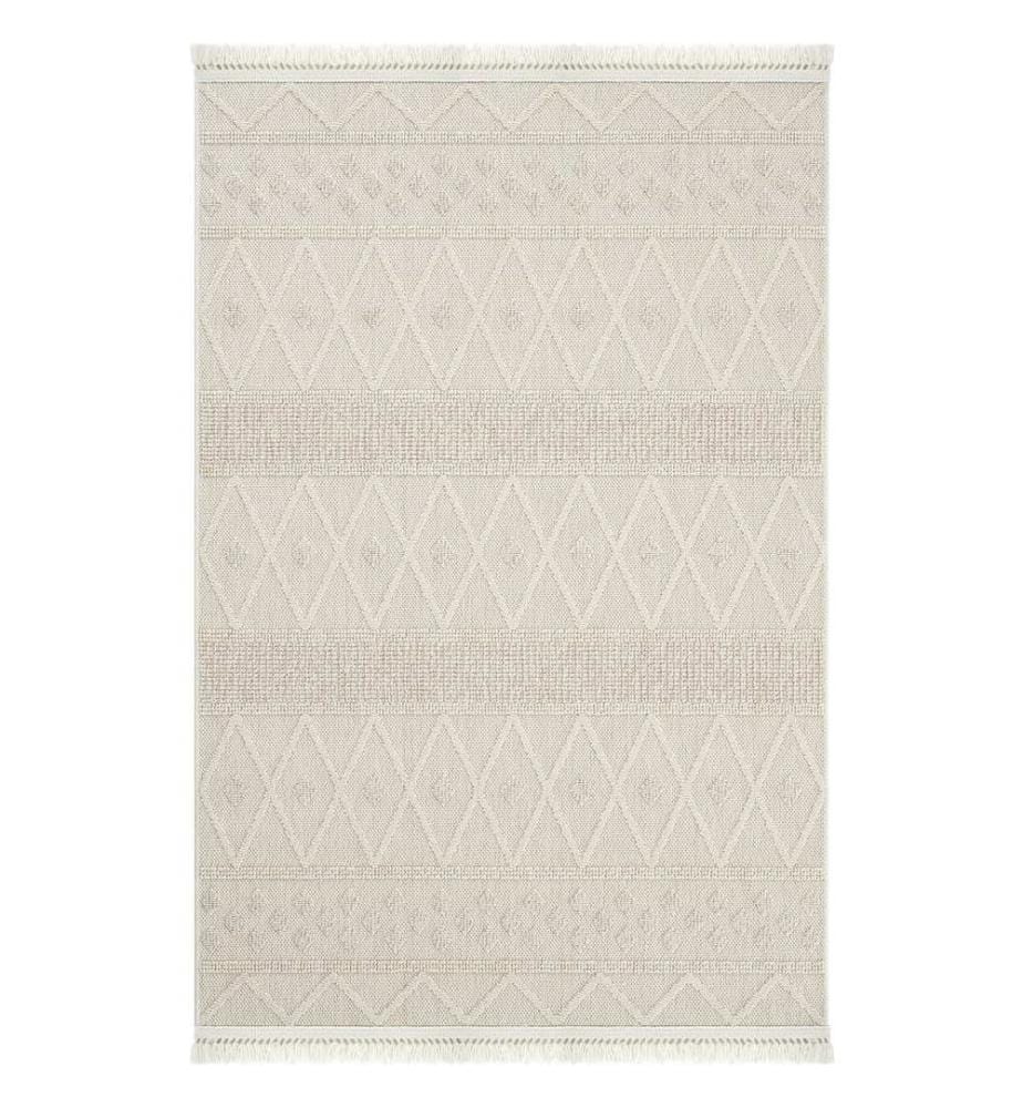 Tappeto, 160 x 230, Crema, Beige, 90% POLIPROPILENE / 10% JUTE
