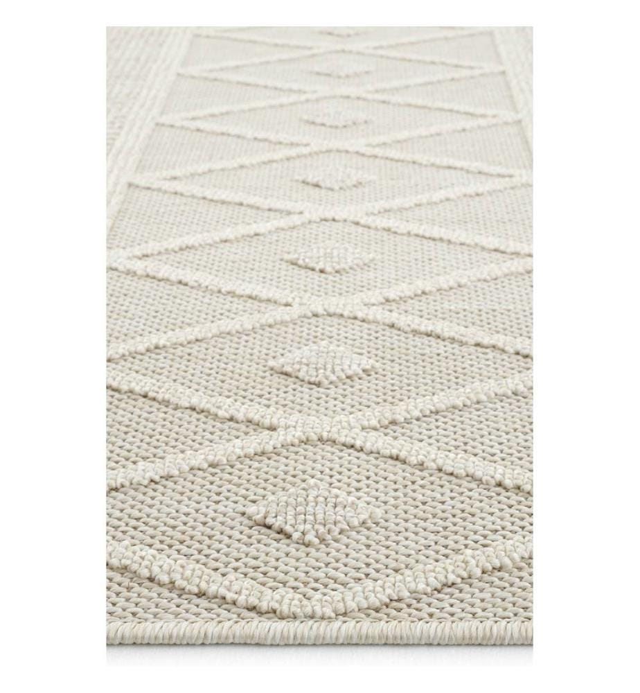 Tappeto, 160 x 230, Crema, Beige, 90% POLIPROPILENE / 10% JUTE