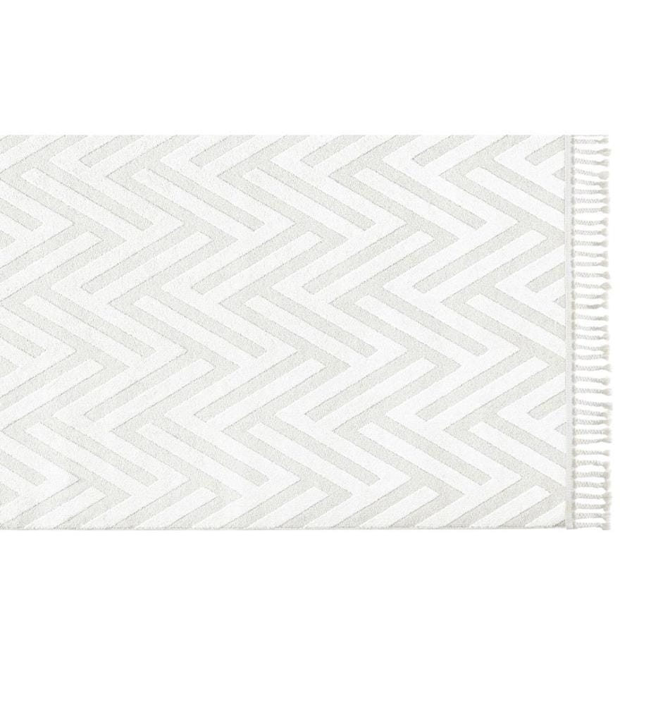 Tappeto, 160 x 230, Crema, 100% POLIESTERE