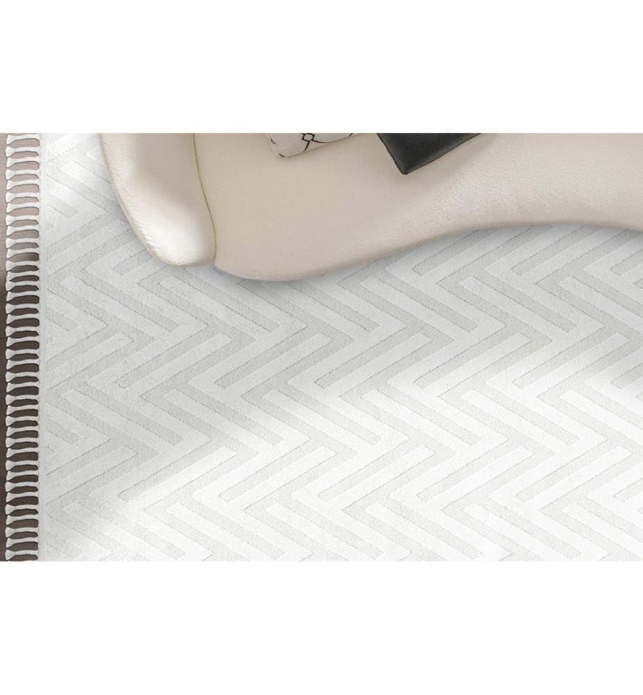 Tappeto, 160 x 230, Crema, 100% POLIESTERE