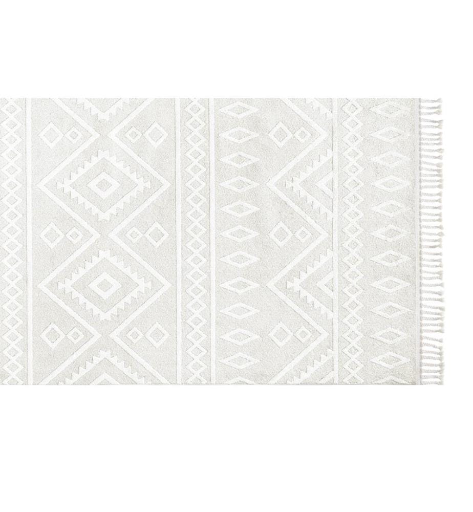 Tappeto, 80 x 150, Crema, 100% POLIESTERE