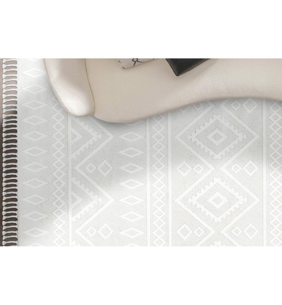 Tappeto, 80 x 150, Crema, 100% POLIESTERE