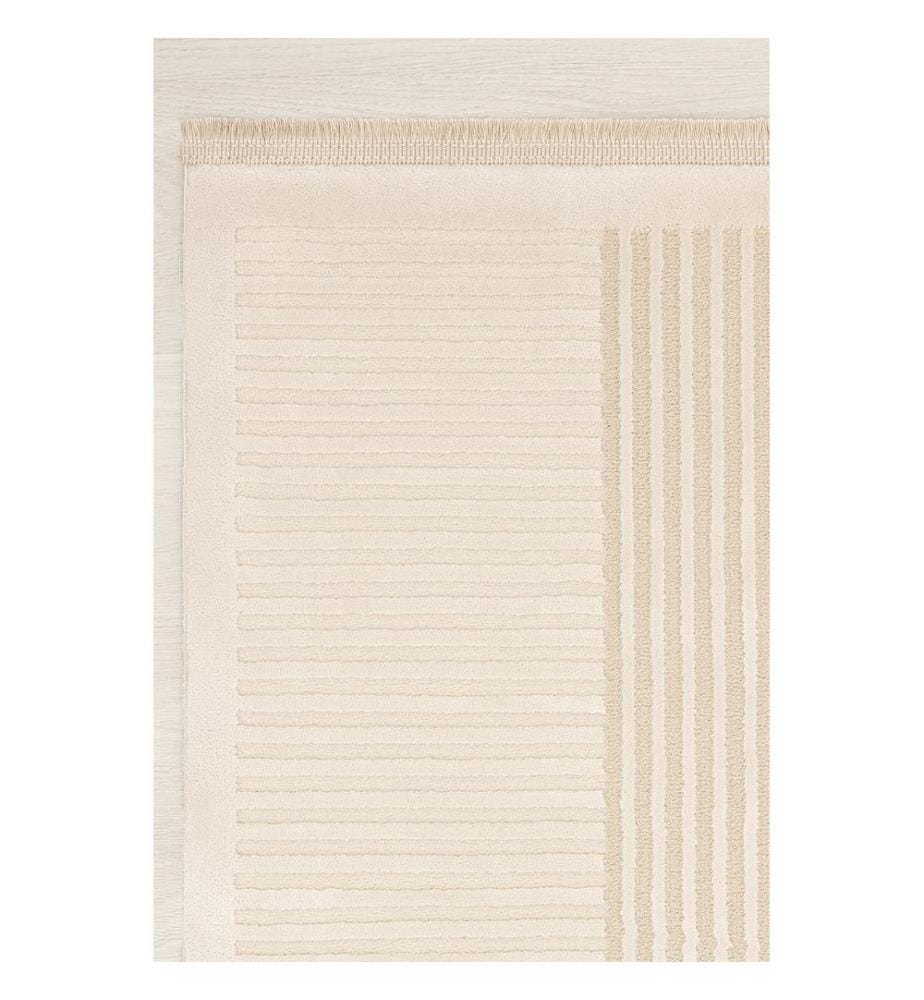 Carpet, 160 x 230, Cream, Cinnamon, 50% POLYESTER / 50% COTTON