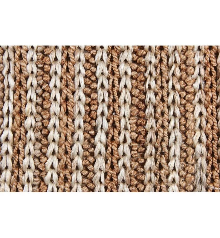 Brown, Cream, Carpet Runner, 120 X 180 cm, Iuta