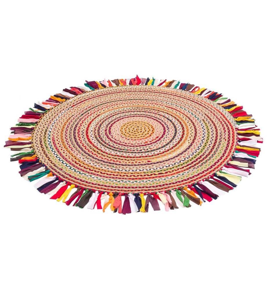 Bunt, Teppichläufer, 50% Baumwolle , 50% Polyester
