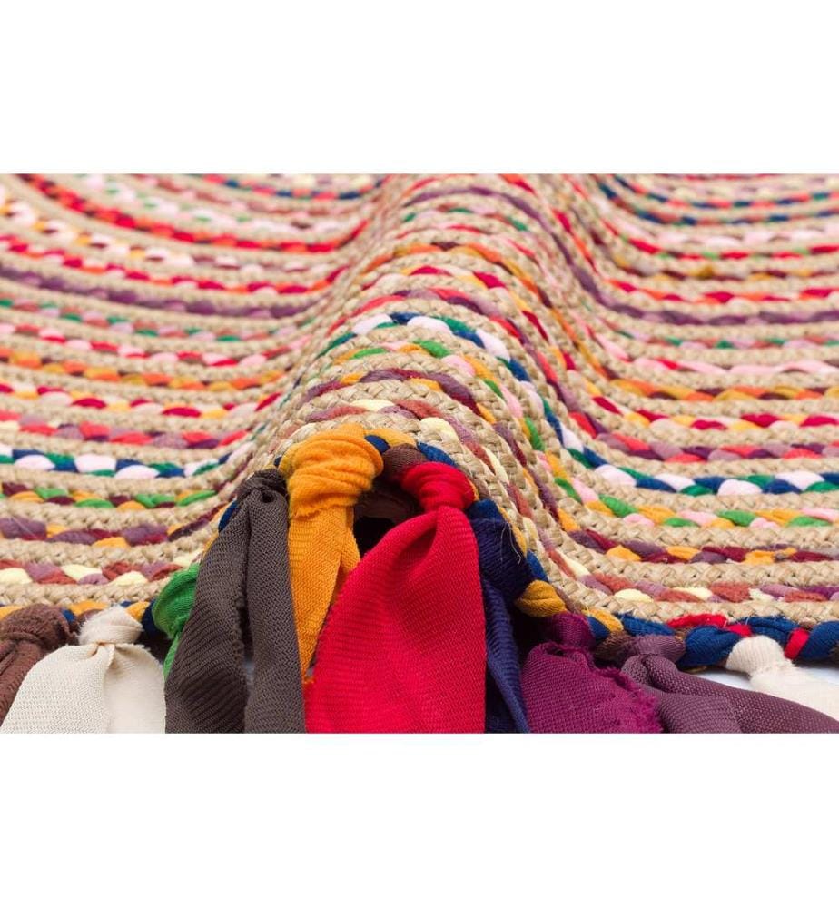 Bunt, Teppichläufer, 50% Baumwolle , 50% Polyester
