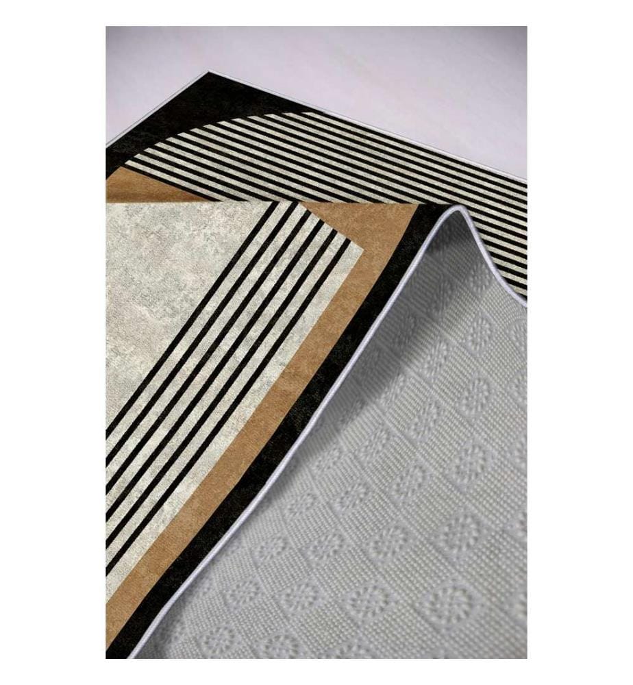 Teppich, 120 x 180, Schwarz, 100 % POLYESTER