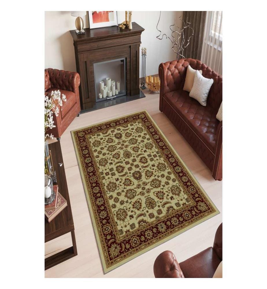 Tappeto, 80 x 120, Marrone, 100% POLIESTERE
