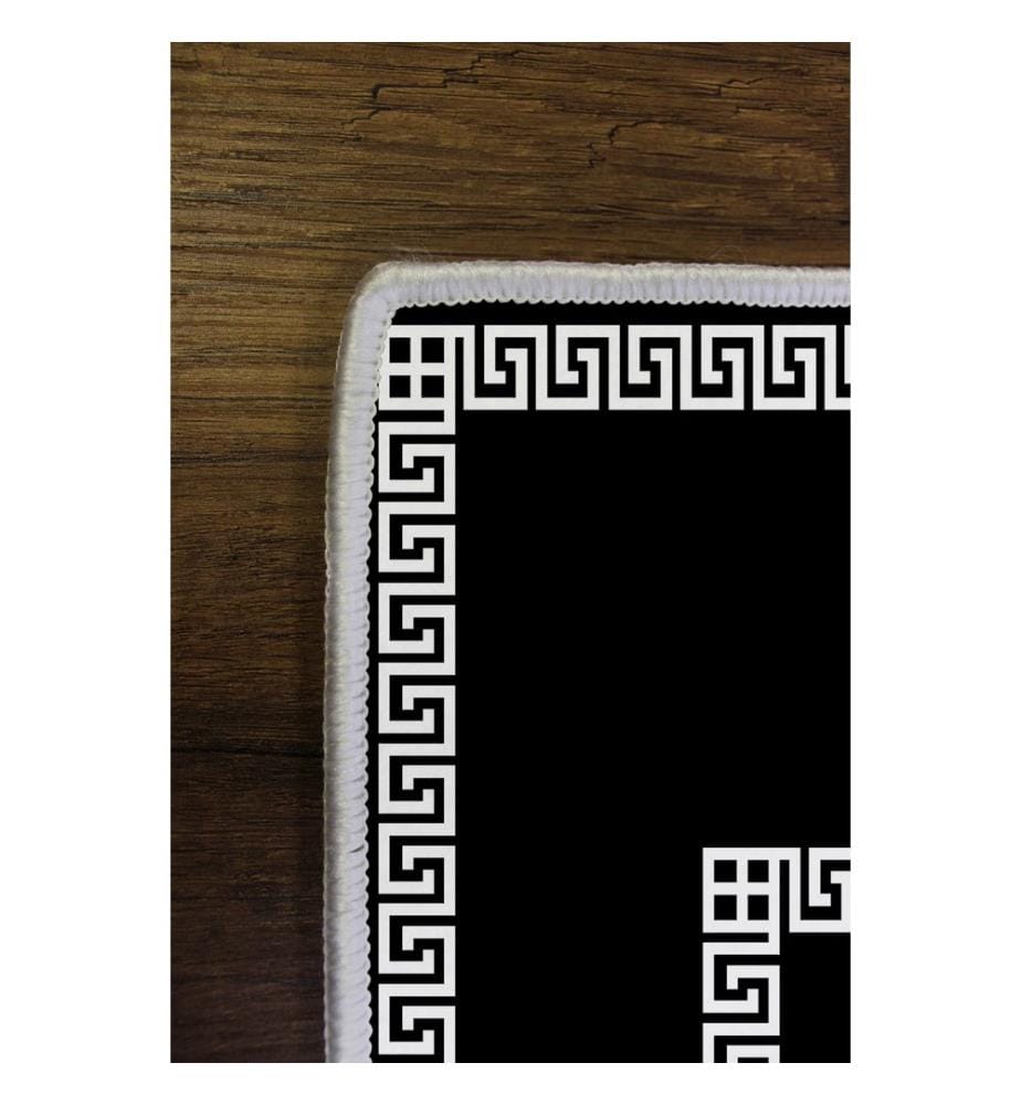 Teppich, 120 x 180, Schwarz, 100 % POLYESTER
