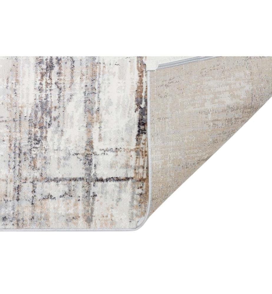 Tappeto, 200 x 290, Crema, Grigio, 100% POLIESTERE