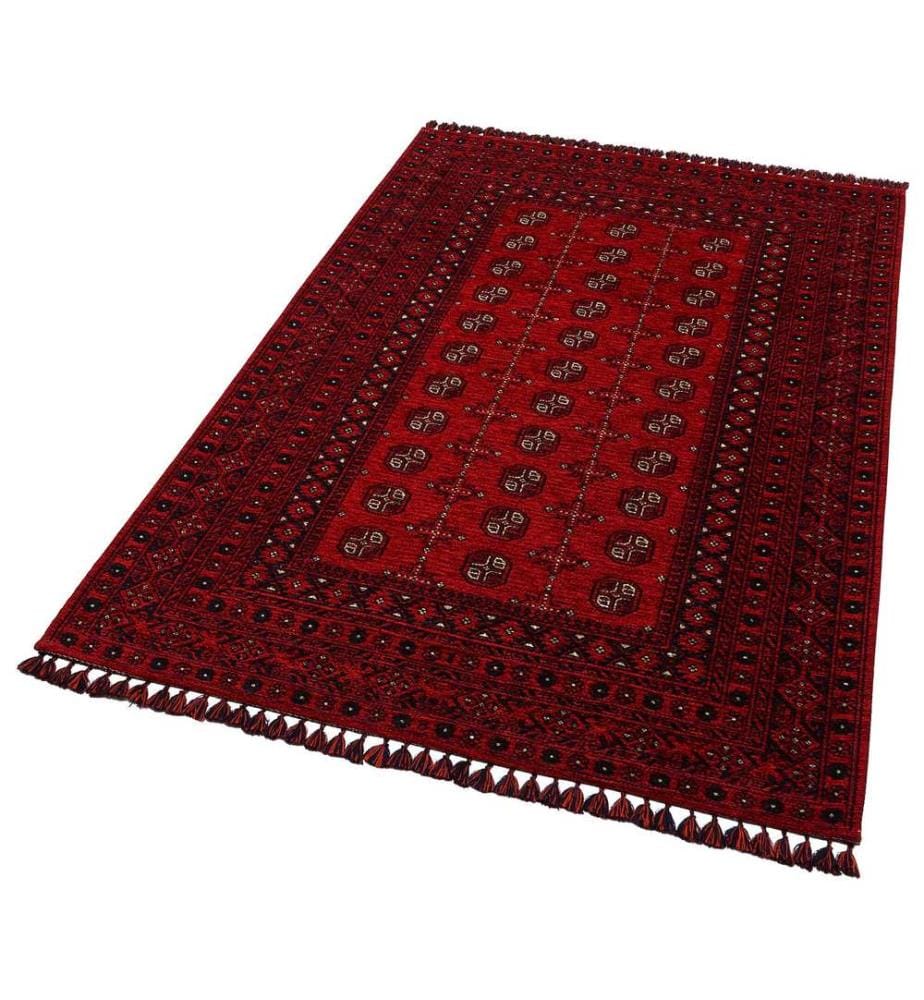Teppich, 120 x 180, Rot, 100 % ACRYL CHENILLE / POLYESTER