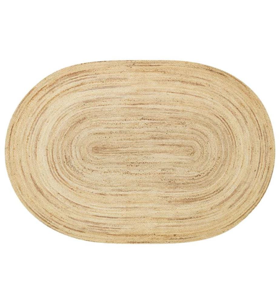 Tappeto, 140 x 200, Crema, 100% JUTE