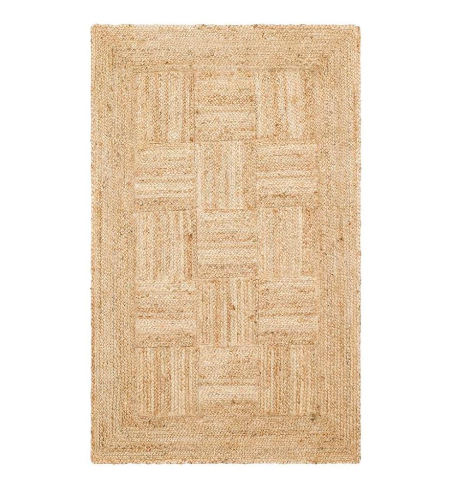 Tappeto, 120 x 180, Beige, 100% JUTA