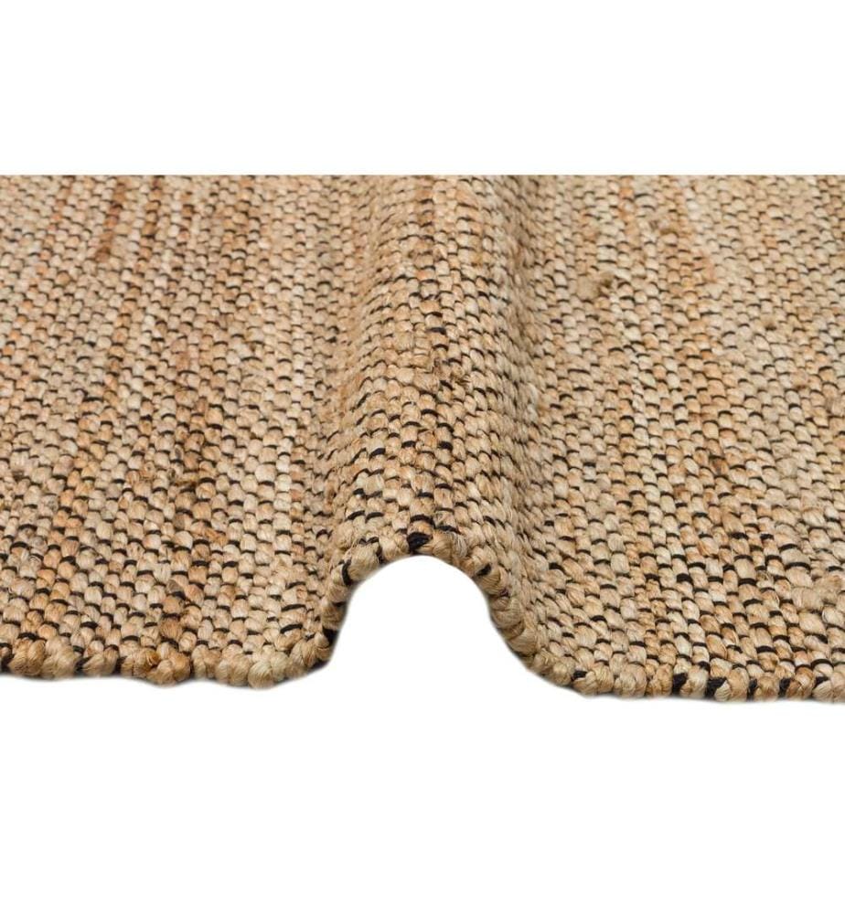 Tappeto, 120 x 180, Nero, Beige, 100% JUTA