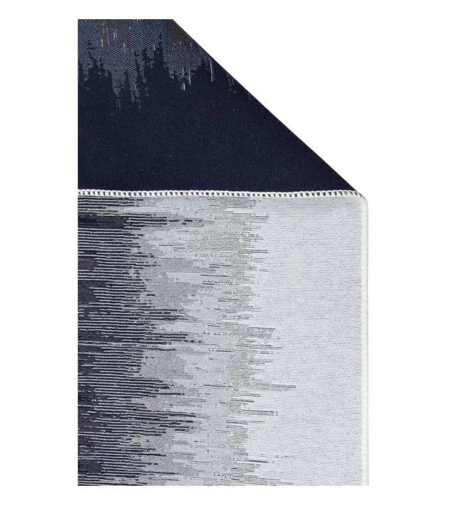 Tappeto, 120 x 180, Nero, Bianco, 100% COTONE
