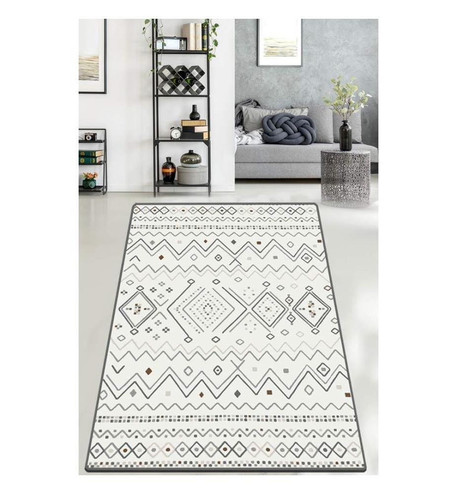 Tappeto, 100 x 160, Ecru, 100% POLIESTERE