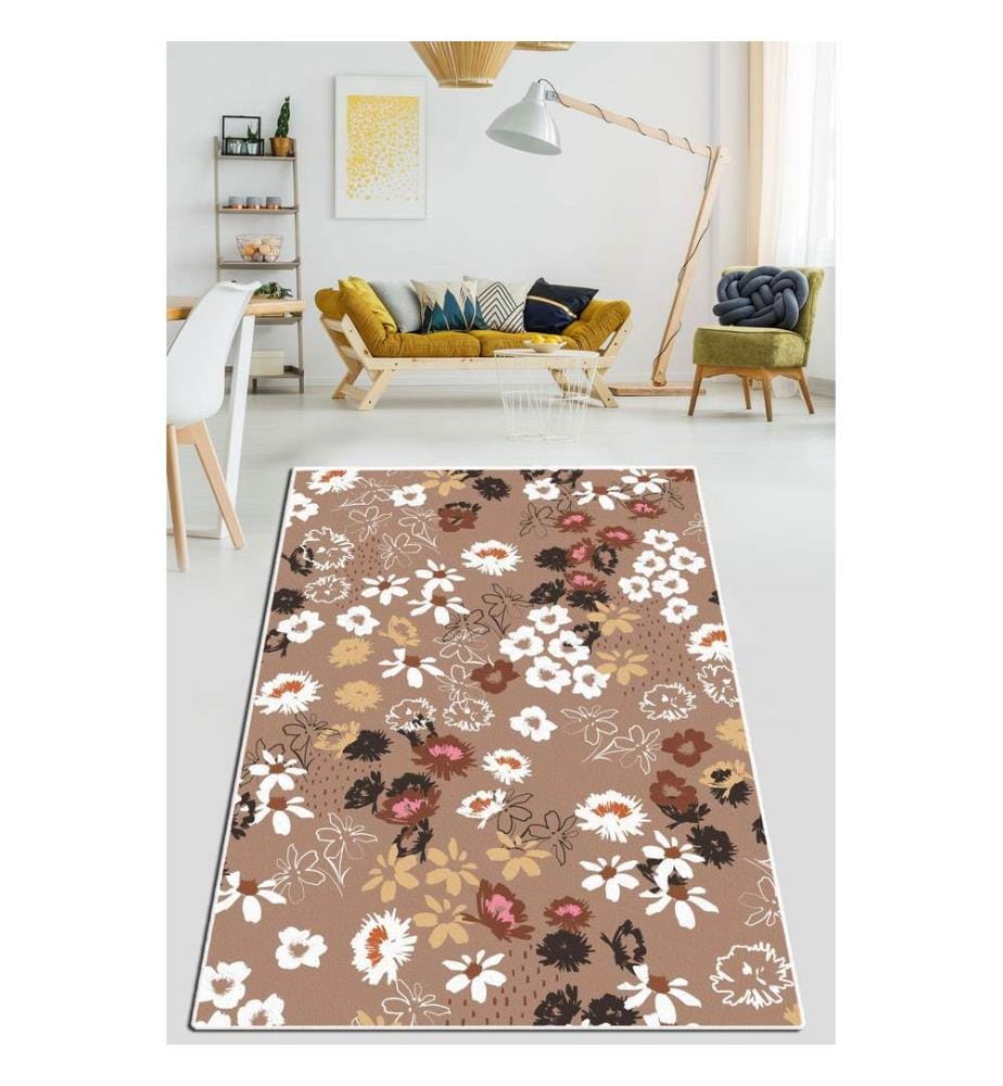 Tappeto, 80 x 120, Blu, 100% POLIESTERE