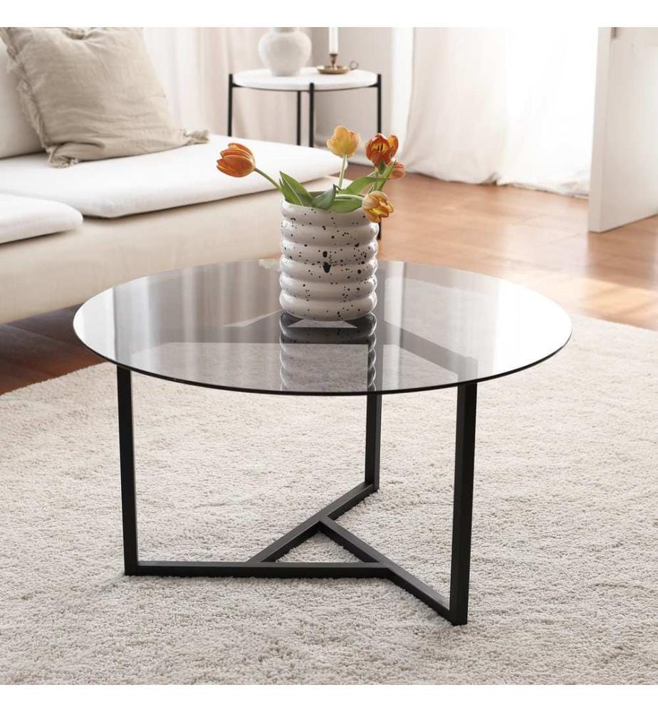 Fumo, Tavolini, 42X75X75 cm, Metallo