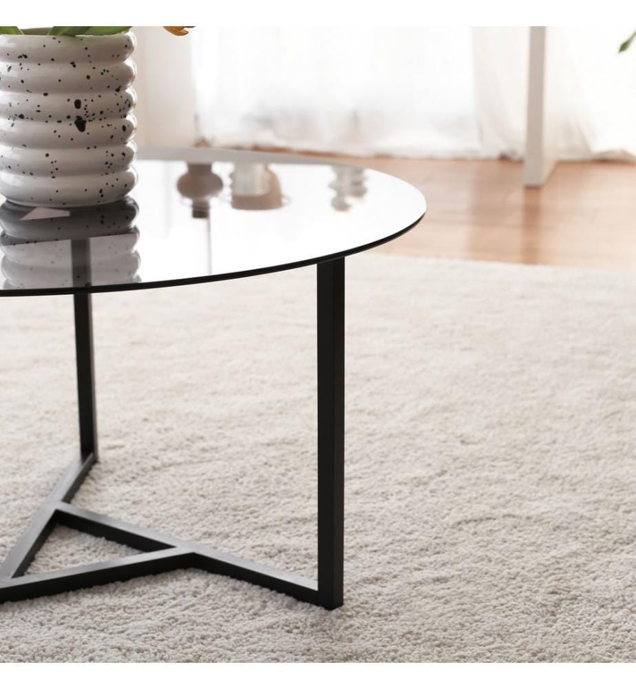 Fumo, Tavolini, 42X75X75 cm, Metallo