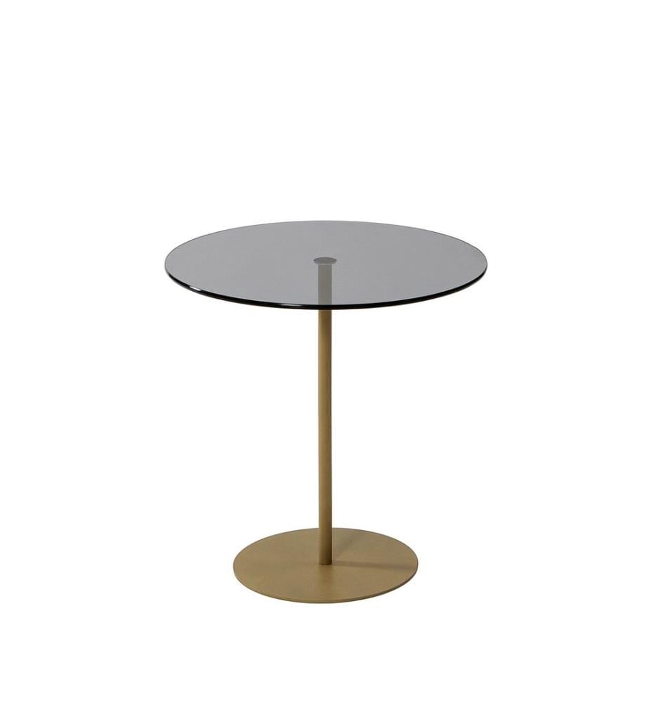 Oro, Tavolini, 50X50X50 cm, Vetro Assaggiato