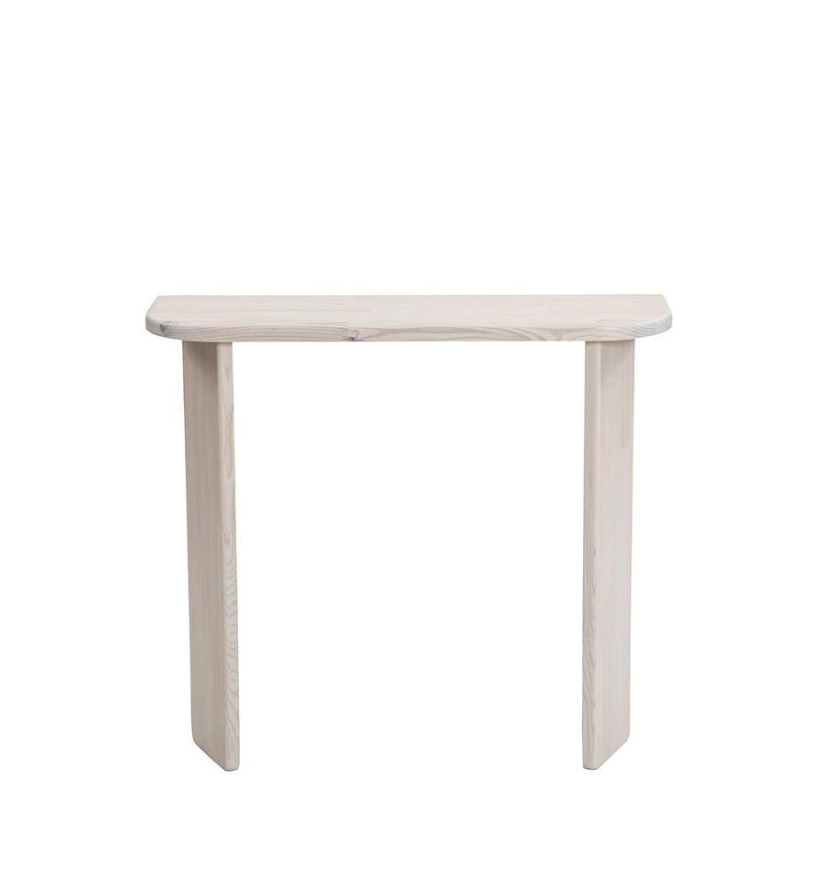 Commode, blanc, bois massif