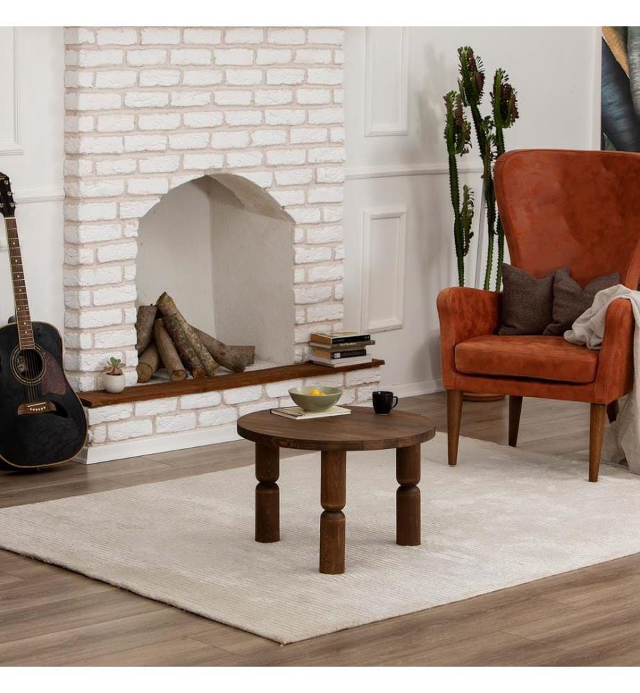 Table basse, noyer, bois massif