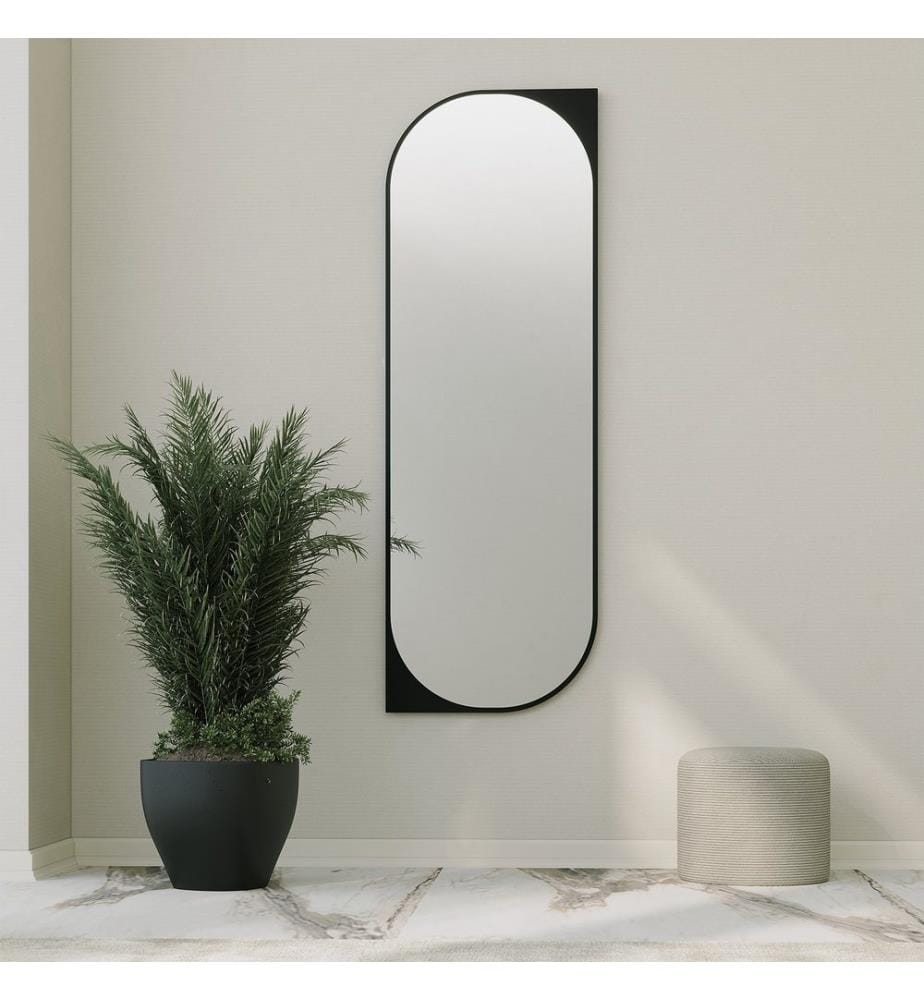 Specchio, Nero, MDF