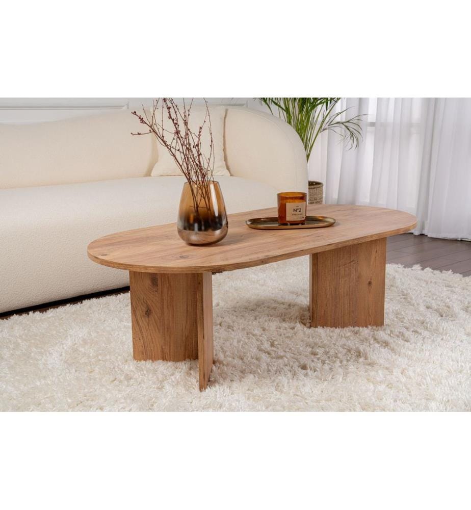 Coffee Table, Atlantic Pine, 100% MELAMINE COATED PARTICLE BOARD