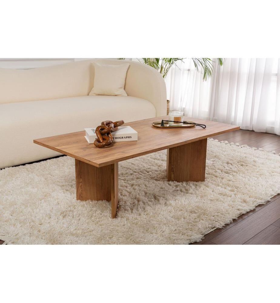 Coffee Table, Atlantic Pine, 100% MELAMINE COATED PARTICLE BOARD