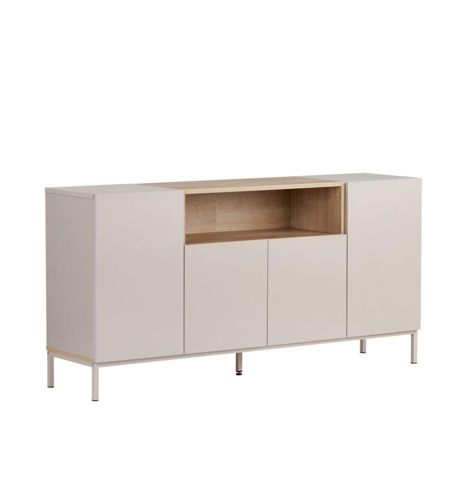 Konsole, Sandstein, Saphir-Eiche, 100 % melaminbeschichtete Spanplatte