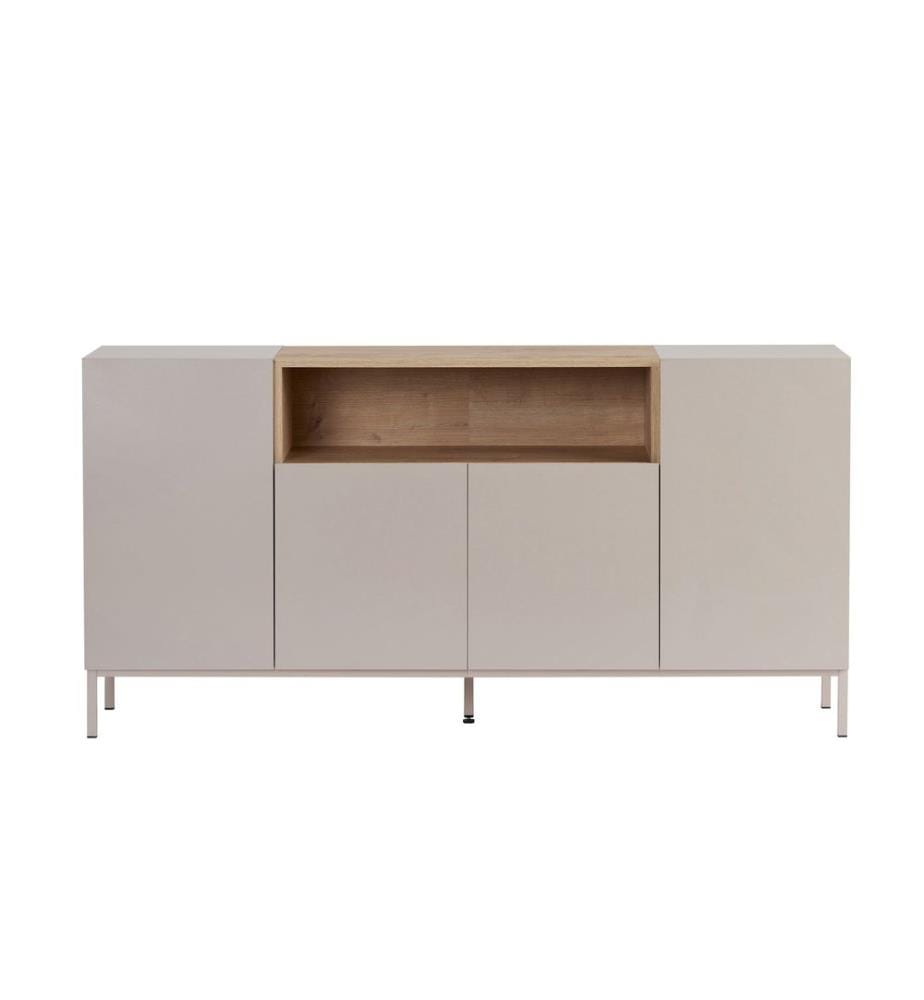 Konsole, Sandstein, Saphir-Eiche, 100 % melaminbeschichtete Spanplatte