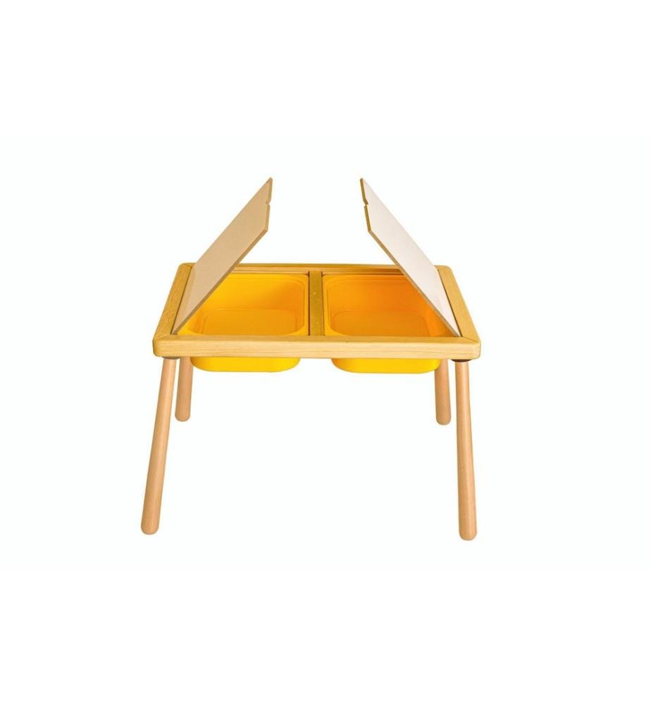 Kindertisch, gelb, Kiefer