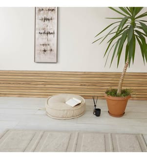 Dekoratives Kissen, Creme, 100 % SOHO-Gewebe