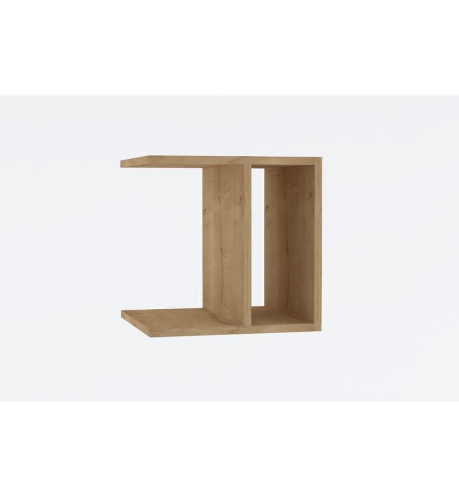 Table d'appoint, chêne, panneau de particules mélaminé