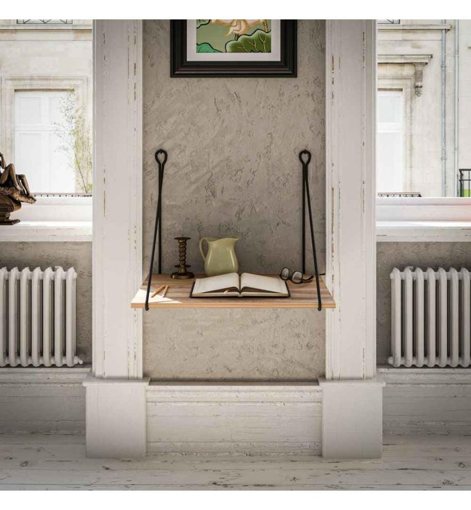 Bureau d'étude, noyer, noir, panneau de particules mélaminé