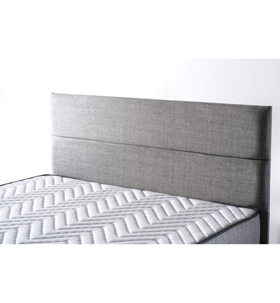 Matratze, Weiss, Grau, Jacquard-Gewebebezug, Orthopädisch