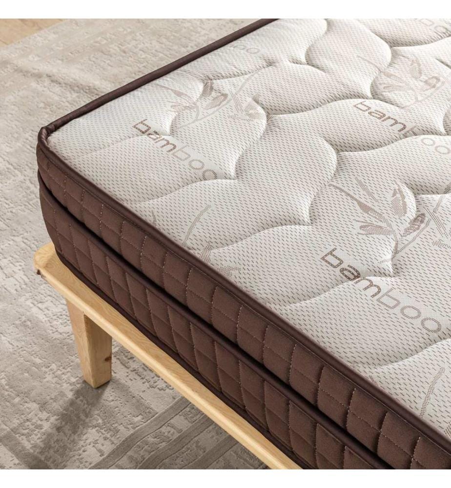 Teppich, Creme, Orange, Grün, Braun, 100 % Polyester, 50 x 800 cm