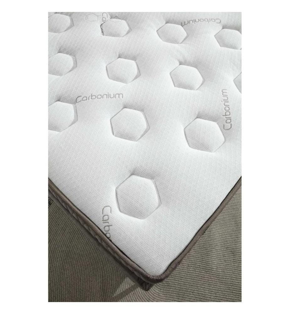 Teppich, Creme, Blau, Nerz, 100 % Polyester, 80 x 450 cm