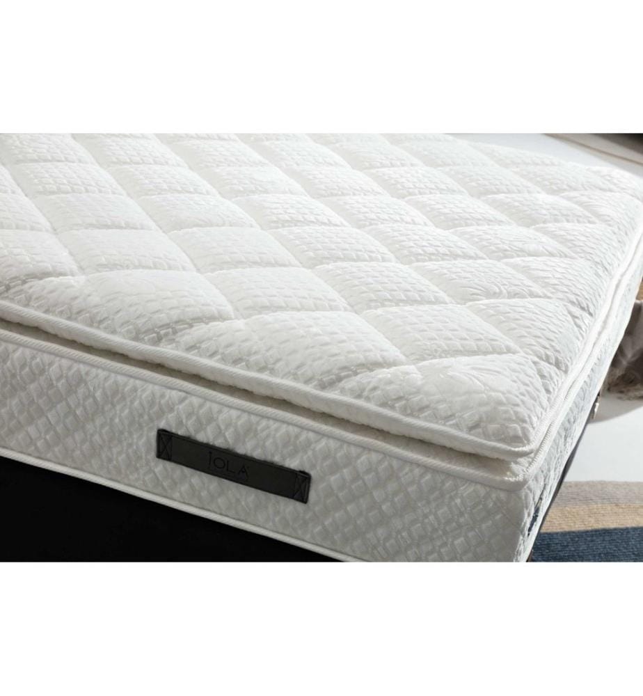 Tappeto, Crema, Blu, Visone, 100% Poliestere, 80 x 100 cm