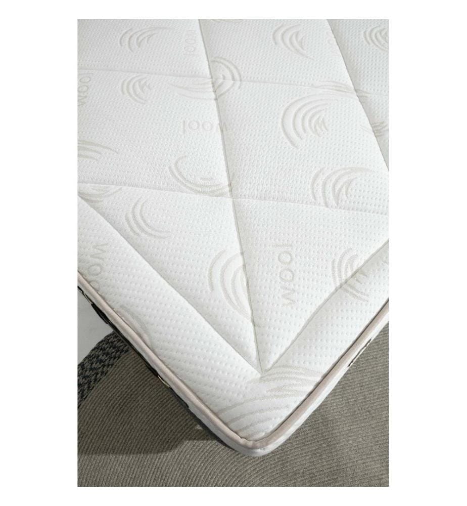 Teppich, Creme, Blau, Nerz, 100 % Polyester, 50 x 80 cm