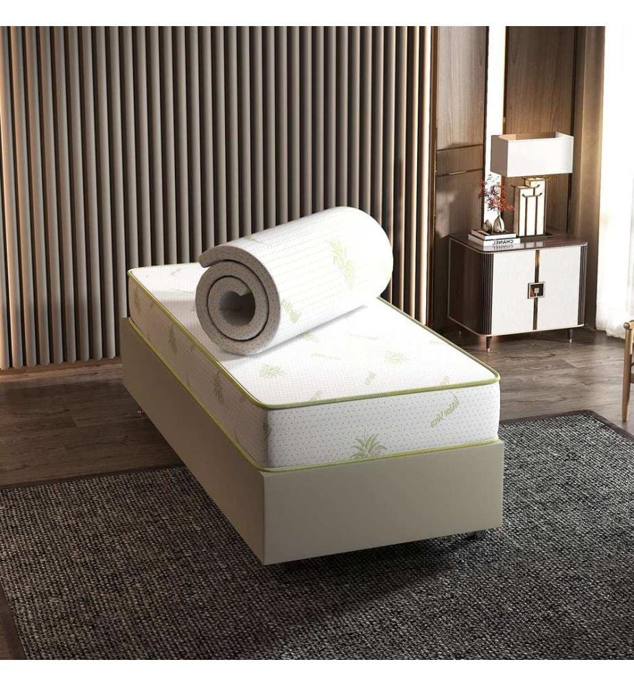 Matelas, blanc, 100% SPONGE