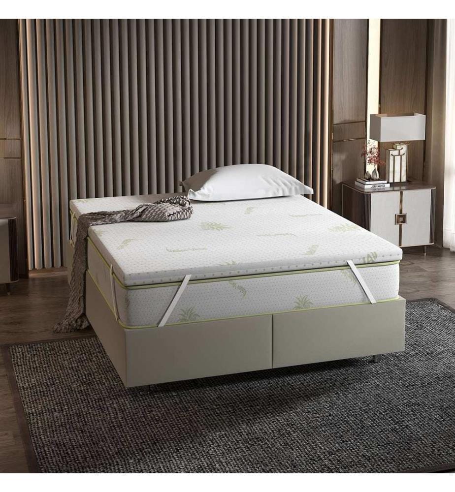 Matelas, blanc, 100% SPONGE