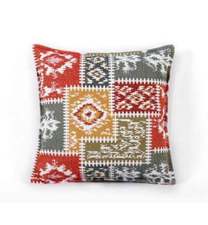 Cuscino, Multicolore, 50% Cotone - 50% Lino, Imbottitura: 100% fibra