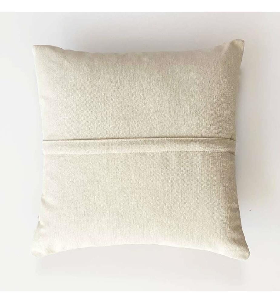 Cuscino, Rosso, Grigio, Turchese, Tessuto: 20% Lino - 80% Pes, Filato: 50% Lana - 50% Cotone