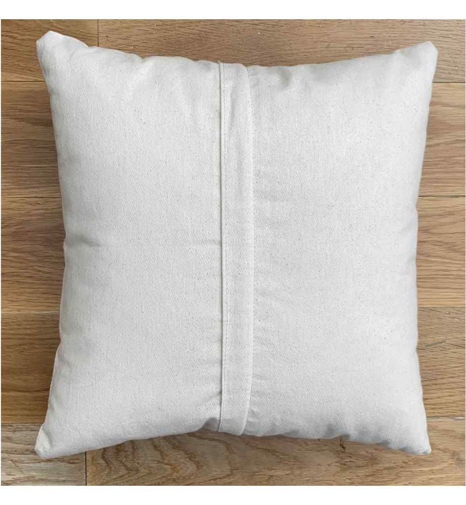 Set di copricuscini, Marrone, Tessuto: 100% Cotone, Filato: 50% Lana - 50% Cotone