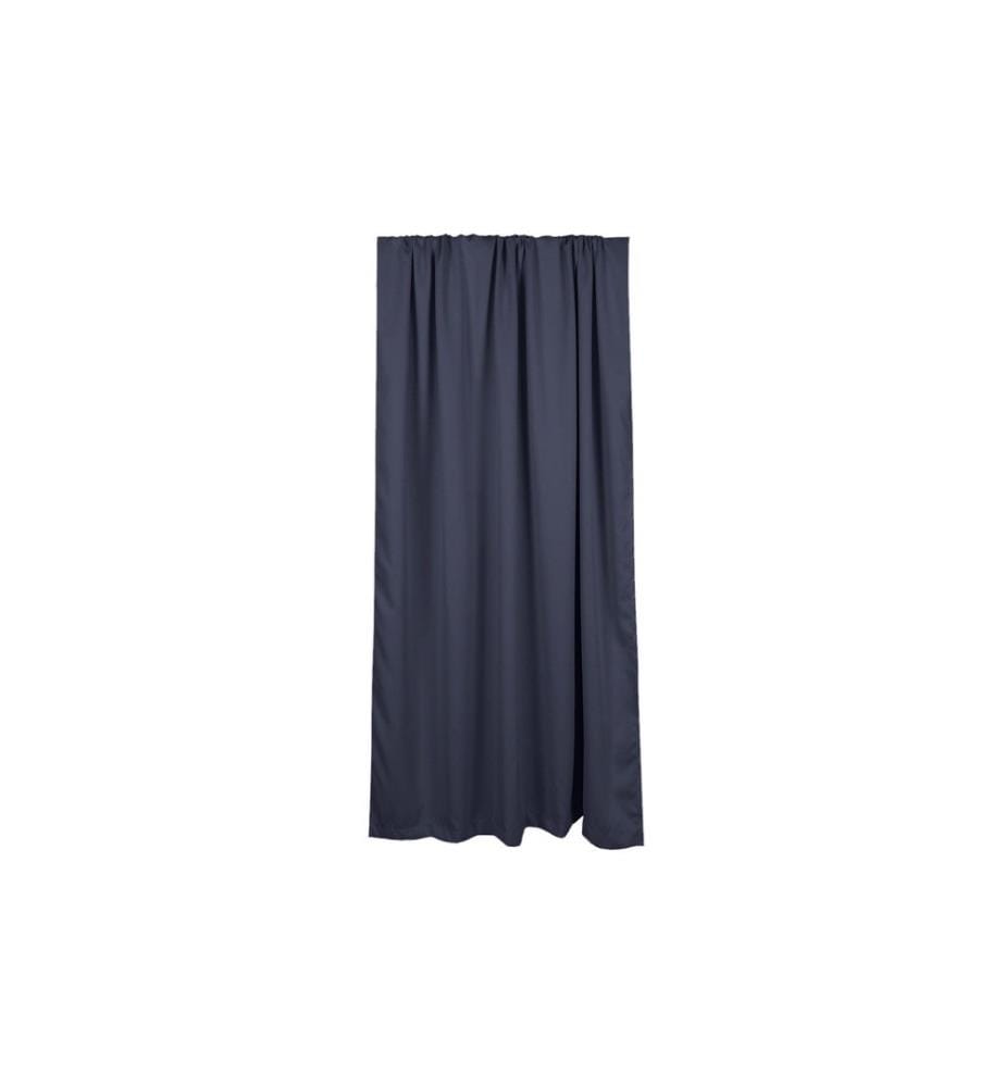 Curtain, 2 Pieces, Anthracite, 100% Polyester