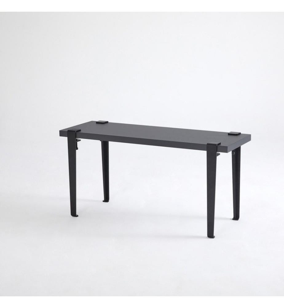 Banc, noir anthracite, panneau de particules mélaminé