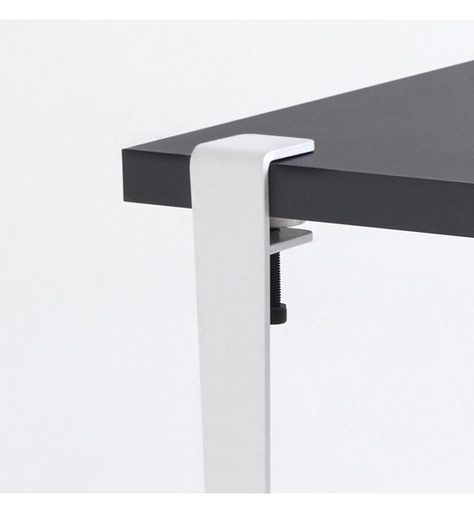 Banc, blanc anthracite, panneau de particules mélaminé